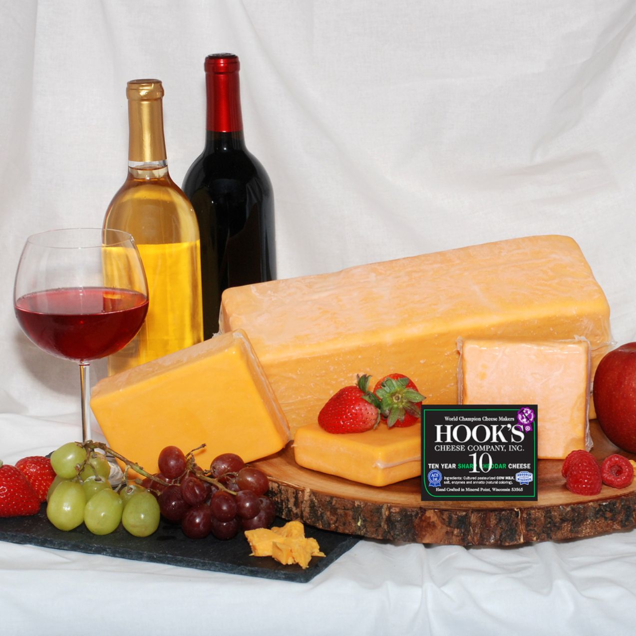 Hook's Cheese 10 Year Cheddar Tomales Bay Foods
